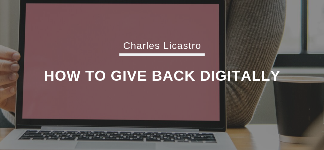 How to Give Back Digitally